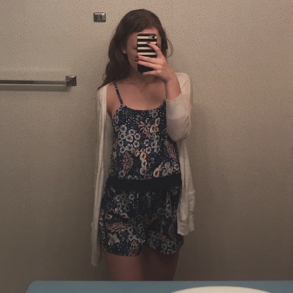 Pants - Floral Romper